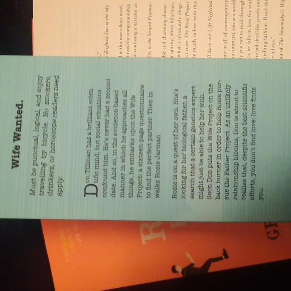 Graeme Simsion the Rosie trilogy - Picture 5 of 6